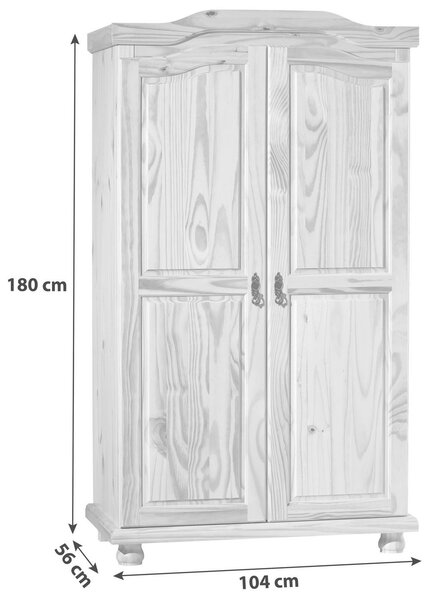Šatní skříň GENF šiřka 104cm