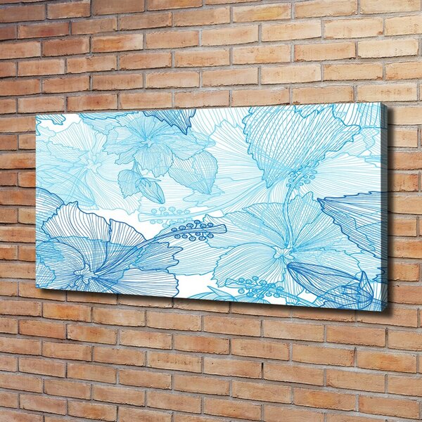 Moderní obraz canvas na rámu Havajské květiny oc-67130286