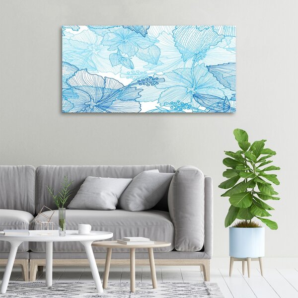 Moderní obraz canvas na rámu Havajské květiny oc-67130286