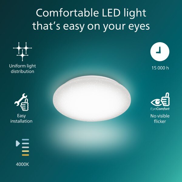 Stropní svítidlo LED 4000K biela IP20 PHILIPS Moire 8721103069115