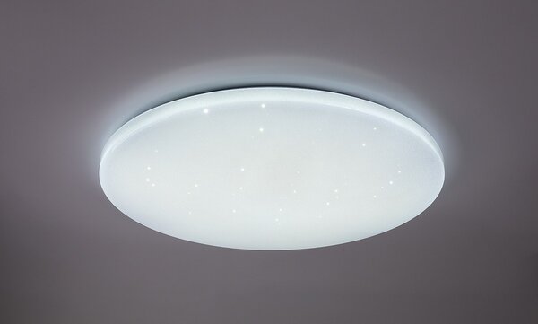 Rabalux 71448 LED přisazené stropní svítidlo Danny2 | 80W integrovaný LED zdroj | 5700lm | 3000-6500K | dálkové ovládání | stmívač | bílá
