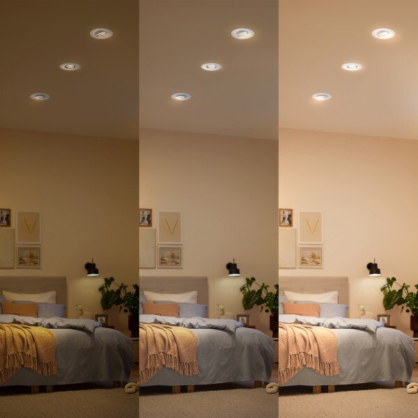 Zapuštěné svítidlo LED 4000K biela IP20 PHILIPS Cilantro Step 8721103038036 balení 3 ks