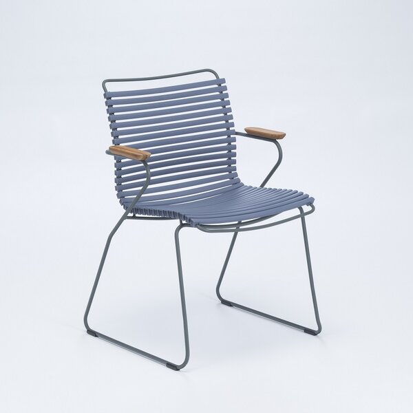Houe Denmark - Židle CLICK s područkami, modrá