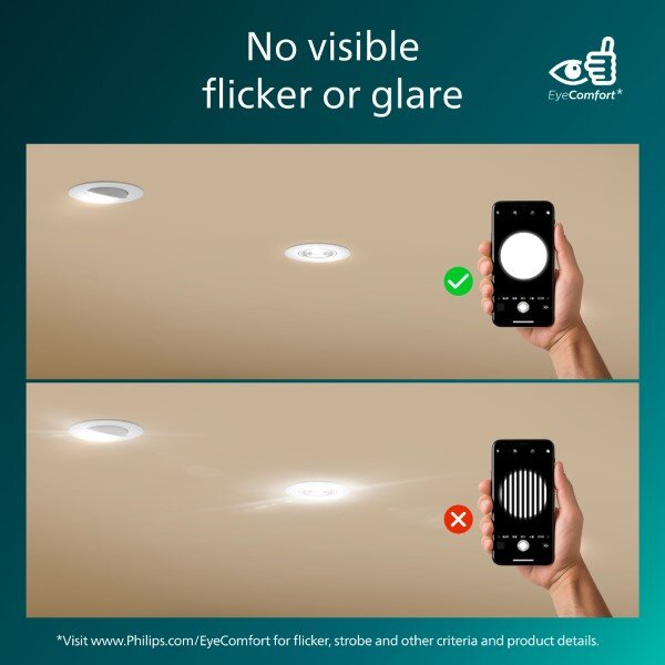 Zapuštěné svítidlo LED 4000K biela IP20 PHILIPS Cilantro Step 8721103038036 balení 3 ks