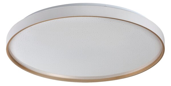 Rabalux 71453 LED přisazené stropní svítidlo Zerava | 60W integrovaný LED zdroj | 4100lm | 3000-6500K | dálkové ovládání | stmívač | zlatá
