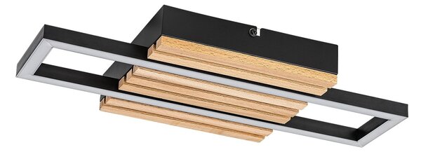Rabalux 71455 LED přisazené stropní svítidlo Noxelle | 12W integrovaný LED zdroj | 670lm | 3000/4000/6000K | hnědá