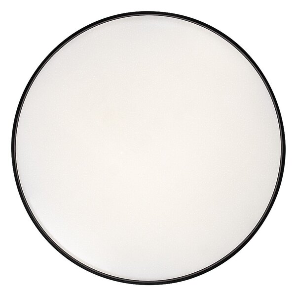Rabalux 71451 LED přisazené stropní svítidlo Zerava | 80W integrovaný LED zdroj | 4400lm | 3000-6500K | dálkové ovládání | stmívač | černá