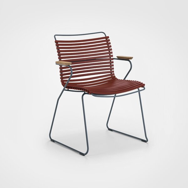 Houe Denmark - Židle CLICK s područkami, červená