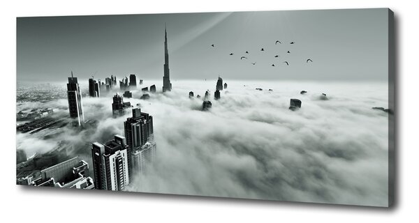 Foto obraz na plátně Mlha nad Dubajem oc-67144180