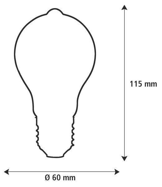 Segula 55278 LED žárovka čirá E27 5 W (35 W) 400 Lm 2.200 K