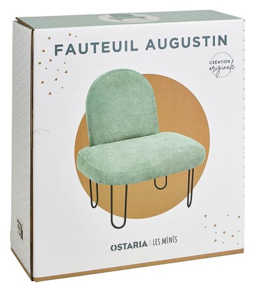 Ostaria Dětské křesílko COMFY - zelená