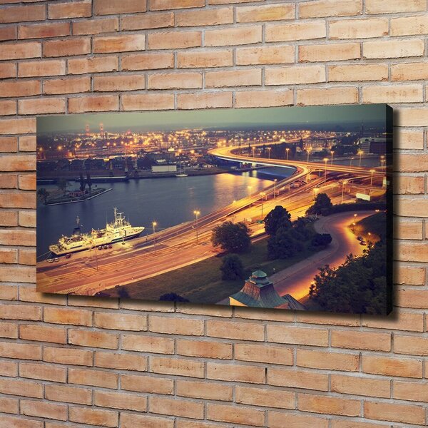 Moderní fotoobraz canvas na rámu Štětín Polsko oc-67200448