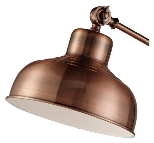 Searchlight EU2028CU Stojací lampa MACBETH antická měď