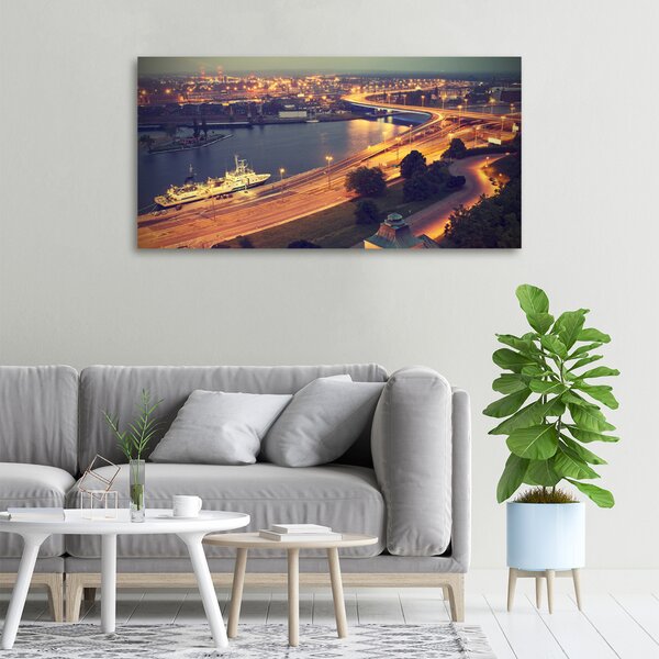 Moderní fotoobraz canvas na rámu Štětín Polsko oc-67200448
