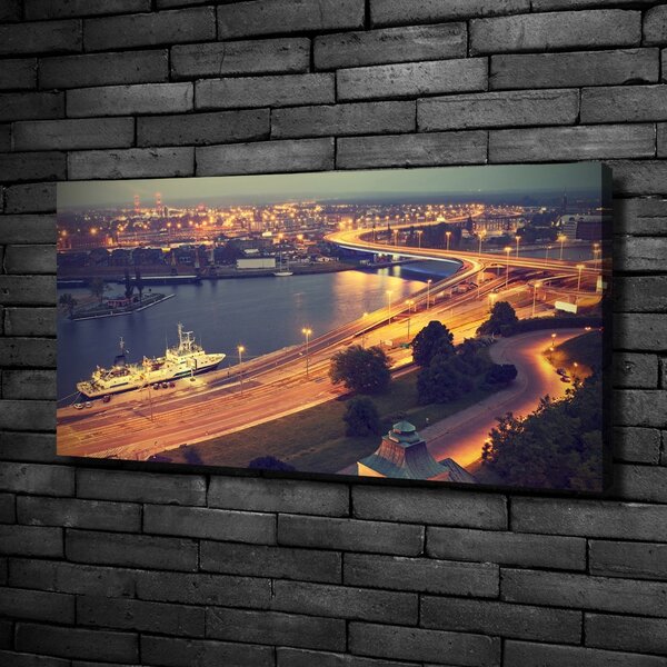 Moderní fotoobraz canvas na rámu Štětín Polsko oc-67200448