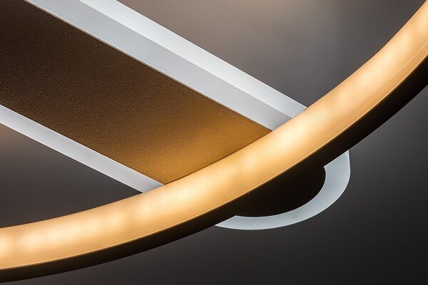 Rabalux 71468 LED přisazené stropní svítidlo Brantiel | 55W integrovaný LED zdroj | 4000lm | 3000-6000K | dálkové ovládání | stmívač | béžová