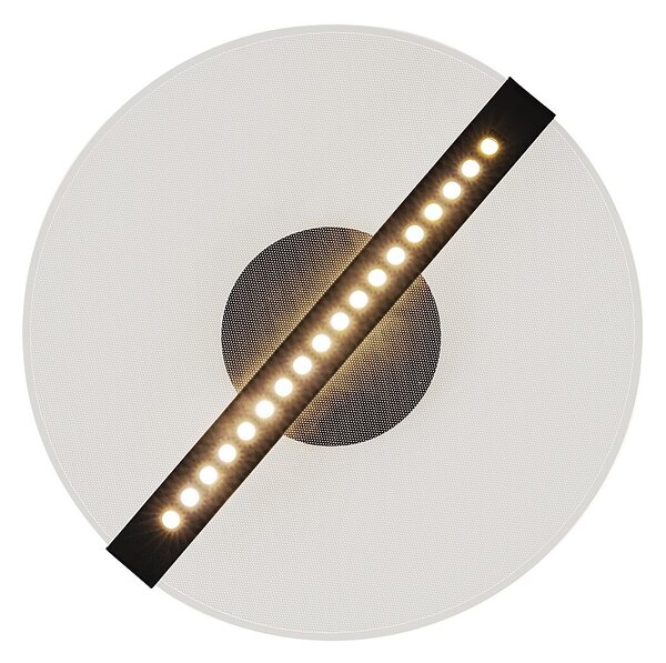 Rabalux 71483 LED přisazené stropní svítidlo Norael | 20W integrovaný LED zdroj | 1410lm | 3000K | černá