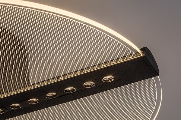 Rabalux 71483 LED přisazené stropní svítidlo Norael | 20W integrovaný LED zdroj | 1410lm | 3000K | černá
