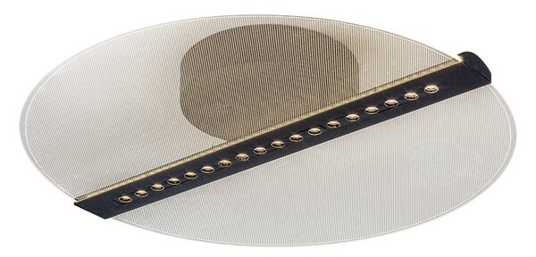 Rabalux 71483 LED přisazené stropní svítidlo Norael | 20W integrovaný LED zdroj | 1410lm | 3000K | černá