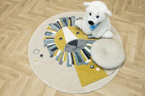 Koberec Tanami Kids B9903A krémový / žlutý