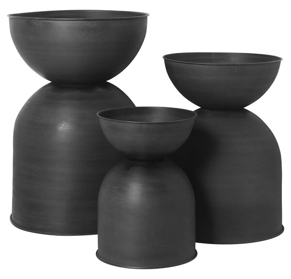 Ferm living designové květináče Hourglass Pot Extra Small (průměr 21 cm)