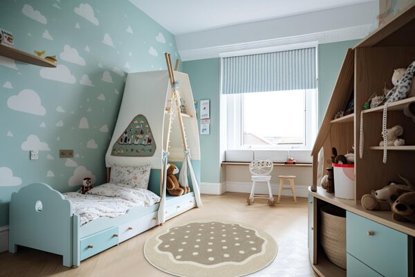Koberec Tanami Kids C4749A béžový / krémový