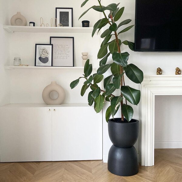 Ferm living designové květináče Hourglass Pot Extra Small (průměr 21 cm)