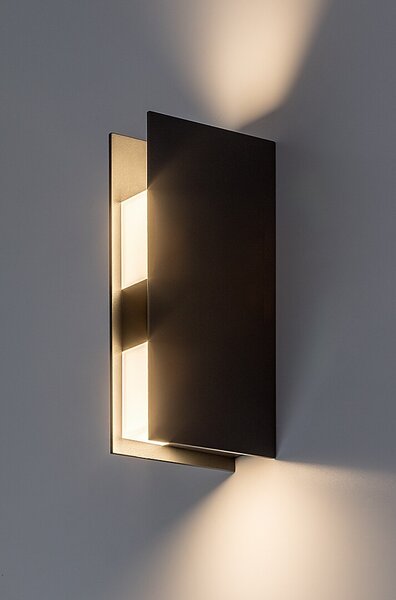 Rabalux 77063 LED venkovní nástěnné svítidlo Kioni | 13W integrovaný LED zdroj | 680lm | 3000K | antracit