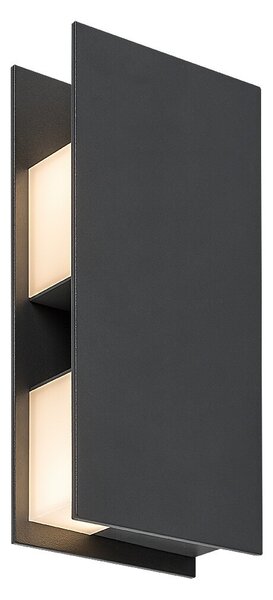 Rabalux 77063 LED venkovní nástěnné svítidlo Kioni | 13W integrovaný LED zdroj | 680lm | 3000K | antracit