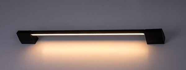 Rabalux 77053 LED venkovní nástěnné svítidlo Zilina | 8W integrovaný LED zdroj | 350lm | 3000K | černá