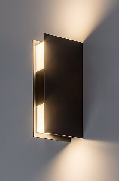 Rabalux 77063 LED venkovní nástěnné svítidlo Kioni | 13W integrovaný LED zdroj | 680lm | 3000K | antracit