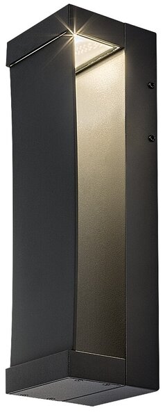 Rabalux 77067 LED venkovní nástěnné svítidlo Bradu | 12W integrovaný LED zdroj | 845lm | 3000K | antracit