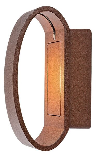 Rabalux 77180 LED venkovní nástěnné svítidlo Gerla | 9W integrovaný LED zdroj | 400lm | 3000K | hnědá