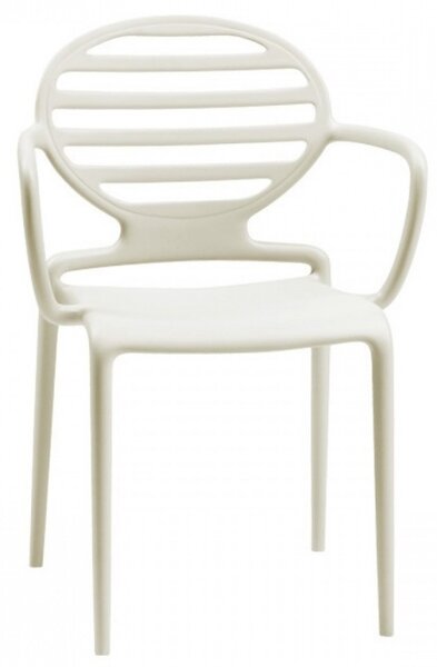 SCAB - Židle COKKA - bílá