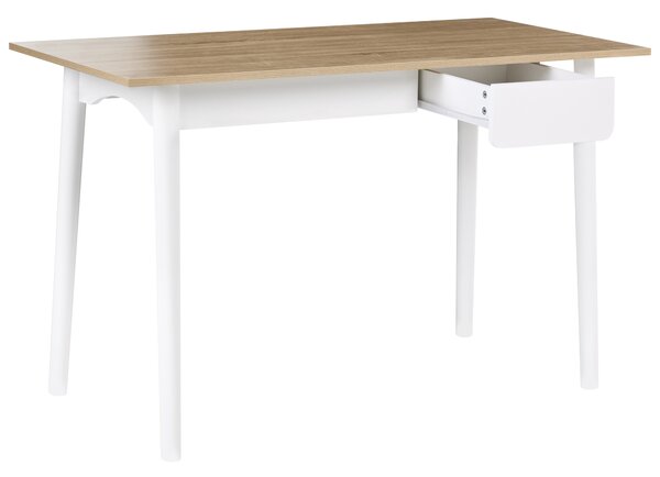 Pracovní stůl VITRION Světle hnědá/Bílá 120 cm 60 cm