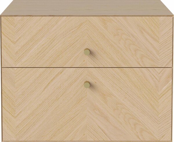 Bolia designové noční stolky Luxe 2 Drawers Wall