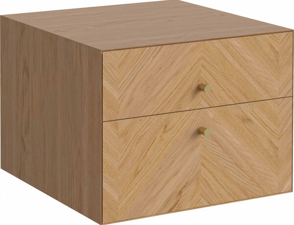 Bolia designové noční stolky Luxe 2 Drawers Wall