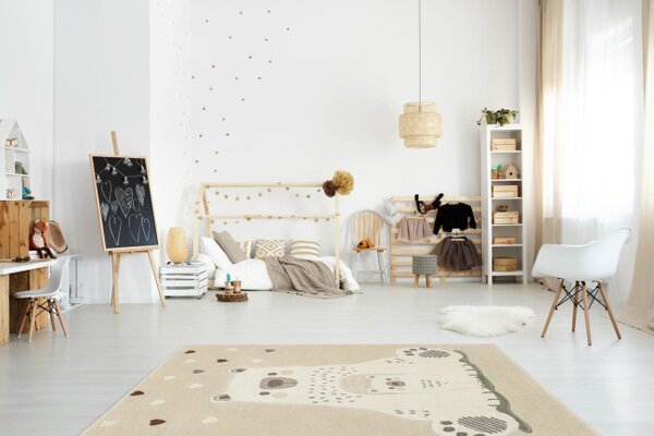 Koberec Tanami Kids C5732A krémový / béžový
