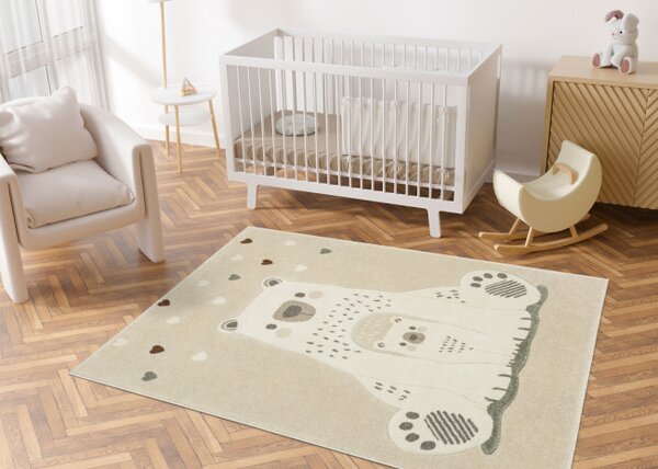 Koberec Tanami Kids C5732A krémový / béžový