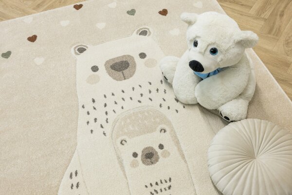 Koberec Tanami Kids C5732A krémový / béžový