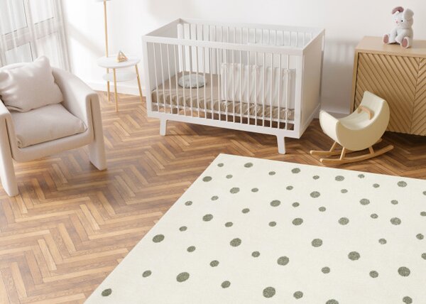 Koberec Tanami Kids C7217A krémový / měděný