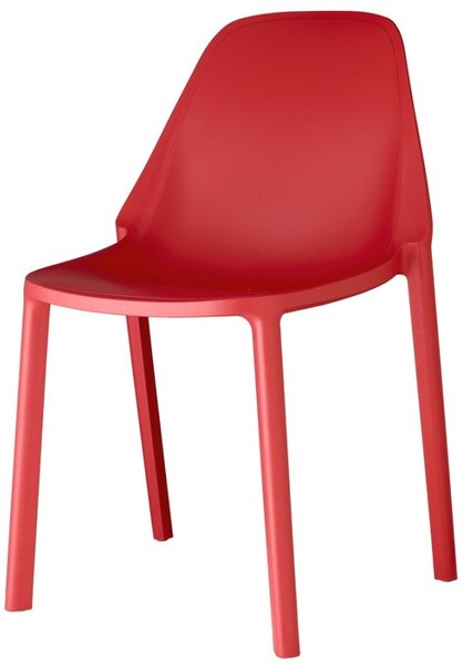 SCAB - Židle PIU - červená