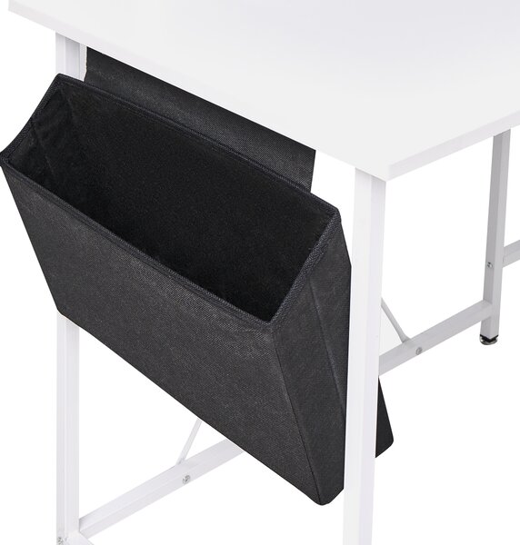 Pracovní stůl ARAMINGO Bílá 120 cm 60 cm s úložným prostorem