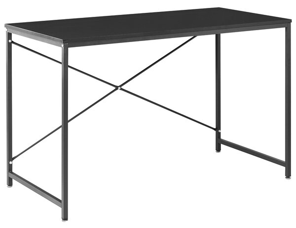 Pracovní stůl ANDASTE Černá 120 cm 60 cm