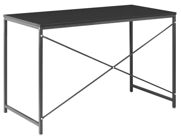 Pracovní stůl ANDASTE Černá 120 cm 60 cm