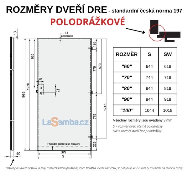 Interiérové dveře DRE ESTRA 9