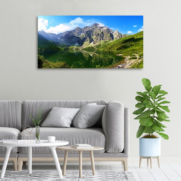 Foto obraz na plátně Mořské oko Tatry oc-67916838