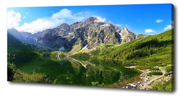 Foto obraz na plátně Mořské oko Tatry oc-67916838
