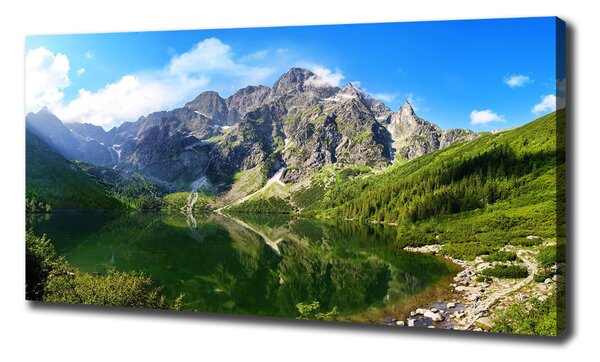 Foto obraz na plátně Mořské oko Tatry oc-67916838
