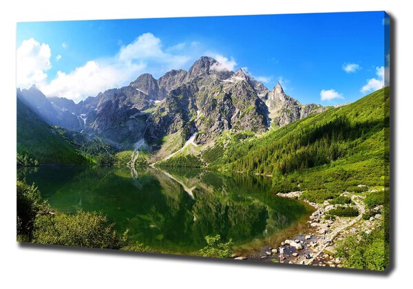 Foto obraz na plátně Mořské oko Tatry oc-67916838